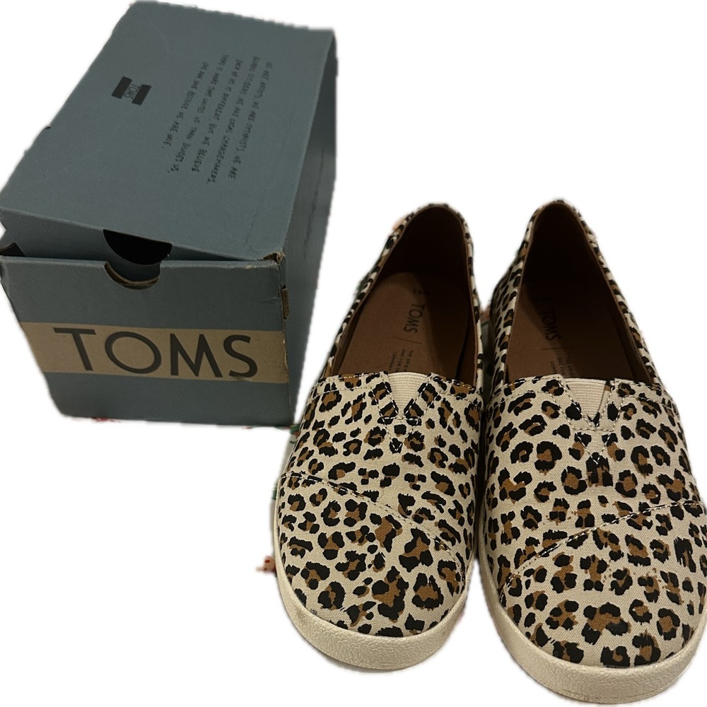 Toms Leopard Print Women's Shoes